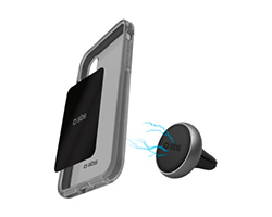 Soporte coche SBS MID ROUND magnético(TESUPMIDROUNDAIR)