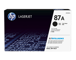 Toner HP LaserJet 87A Negro 8550 páginas (CF287A)