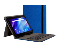 Funda+Teclado NILOX Universal 9.7"-10.5" Azul (NXFU003)