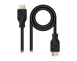 Nanocable HDMI V2.1 8K A/M-A/M 0.5m Negro (10.15.8300)