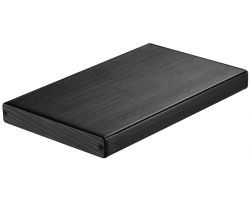 Caja TooQ HDD 2.5" SATA USB 3.0 Negra (TQE-2527B)