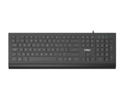 Teclado NILOX USB 2.0 1.5m Español Negro (NXKBE000014)