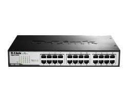 Switch D-Link 24xRJ45 GbE Rack 1U Negro (DGS-1024D)