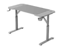 Mesa Mars Gaming 120x60cm Máx 100Kg Blanca(MGDERGO120W)