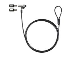 Cable de Seguridad TooQ Llave 1.5m Gris (TQCLKC0045-G)