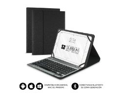 Funda+Teclado SUBBLIM 9.6"-10.8" Negra (SUB-KT2-BT0001)