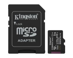 Kingston Micro SDXC 1Tb + Adaptador SD (SDCS3/1TB)