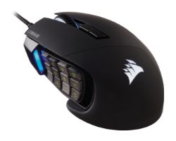 Ratón Gaming Corsair Scimitar LED Negro (CH-9304211-EU)
