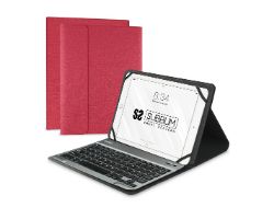 Funda+Teclado SUBBLIM 10.1"-10.8" Roja (SUB-KT2-BT0003)