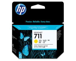 Tinta HP DesignJet 711 Amarillo Pack 3 29ml (CZ136A)