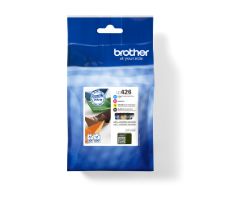 Tinta Brother Pack Negro/Color 3000/1500 pág (LC426VAL)