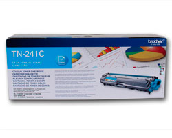 Toner BROTHER Impresión LED Cian 1400 páginas (TN-241C)