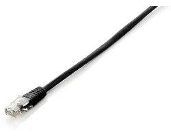 Latiguillo EQUIP Cat.6 U/UTP 1m Negro (EQ625450)