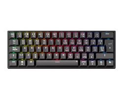 Teclado Newskill Pyros V2 RGB BT Negro (NS-KB-PYROSV2)