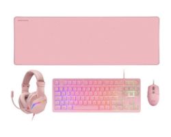 Kit Mars Gaming Tecl/Ratón/Auric/Alfombrill(MCPRGB3PES)