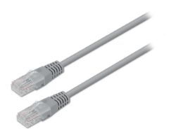 Cable AISENS RJ45 Cat.6 UTP AWG24 15m Gris (A135-0272)