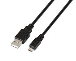 Cable AISENS USB-A/M a Micro USB-B/M 0.8m (A101-0027)