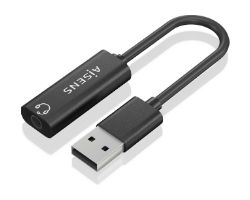 Tarjeta de Sonido AISENS USB/M-3.5mm/H (A106-0770)