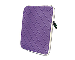 Funda Approx 10" Nylon iPad 1/2 Púrpura (APPIPC08P)
