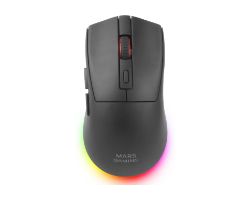 Ratón Mars Gaming RF Wireless BT 14400dpi Negro (MMT3)
