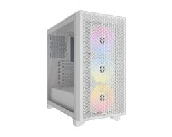 Caja Corsair 3000D ARGB ATX Blanca (CC-9011256-WW)