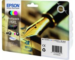 Tinta Epson 16XL T1636 Pack Negro/Color (C13T16364012)