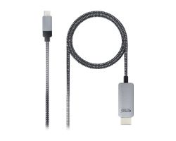 Nanocable USB-C/M a HDMI/M 3m Negro (10.15.5103)