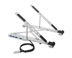Base Targus 15.6" con Hub 4xUSB-A Plata (AWU100205GL)