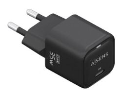 Cargador Pared AISENS 1xUSB-C 35W (ASCH-35W1P023-BK)