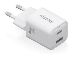 Cargador de Pared AISENS 35W Blanco (ASCH-35W2P024-W)