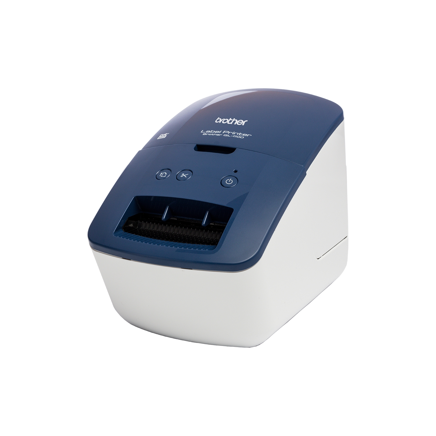 Impresora BROTHER Térmica USB 2.0 Azul/Blanca (QL600B) - Imagen 2