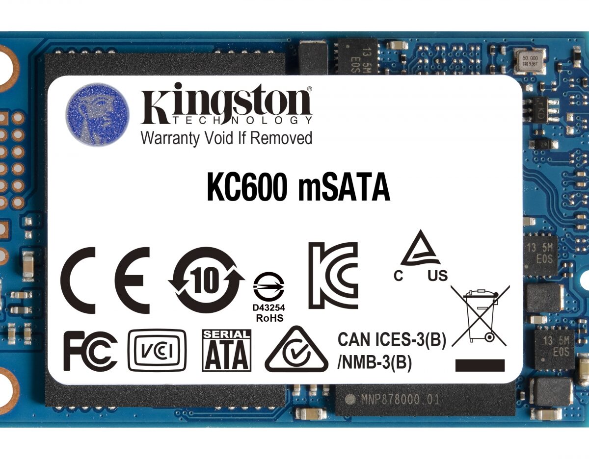 Alternative view of SSD Kingston KC600 1Tb 3D TLC (SKC600MS/1024G)