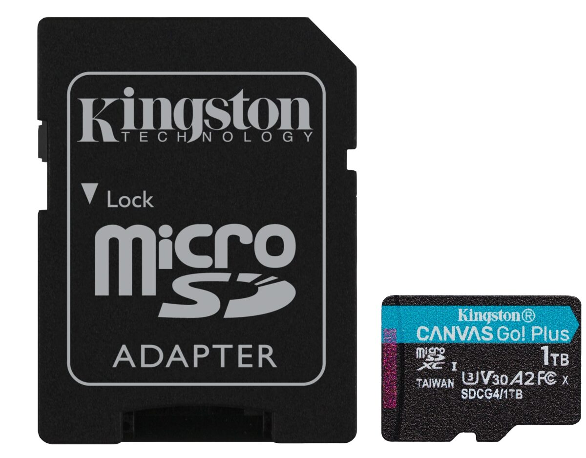 Alternative view of Kingston 200R Micro SDXC 1Tb + Adaptador SD (SDCG4/1TB)