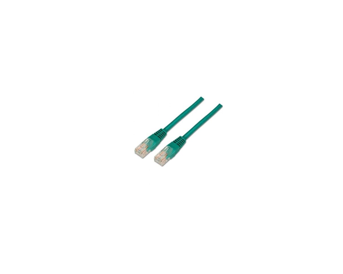 Alternative view of Cable Red AISENS RJ45 Cat.5e UTP Verde 2m (A133-0195)