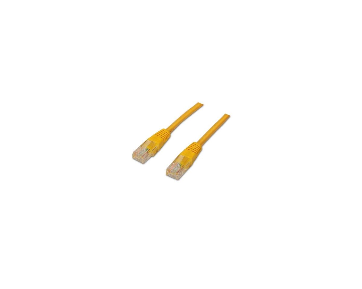 Alternative view of Cable AISENS RJ45 Cat.6 UTP 2m Amarillo (A135-0255)