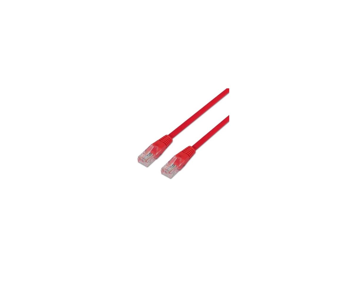 Alternative view of Cable AISENS RJ45 Cat.6 UTP AWG24 2m Rojo (A135-0239)