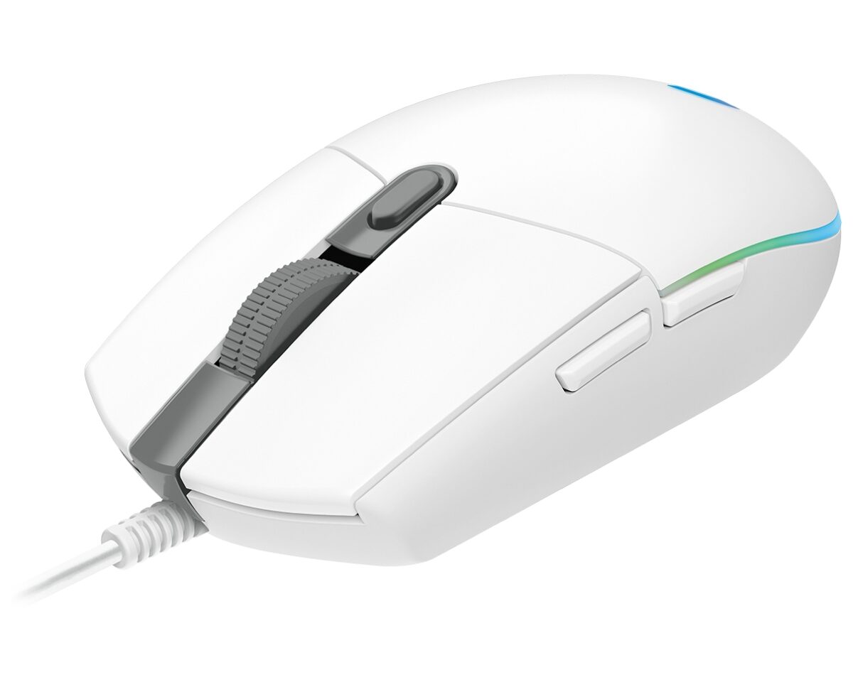 Alternative view of Ratón Gaming LOGITECH G102 USB-A Blanco (910-005824)