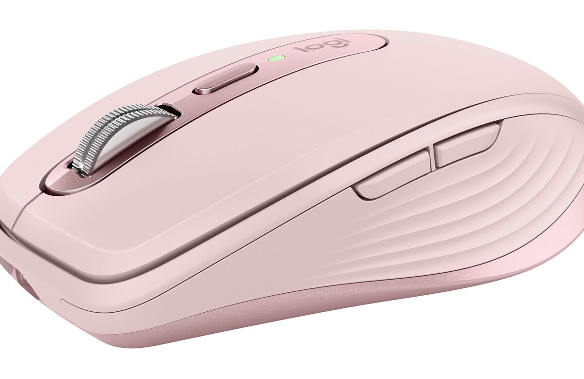 Alternative view of Ratón LOGITECH Anywhere 3 Láser RF BT Rosa (910-005990)