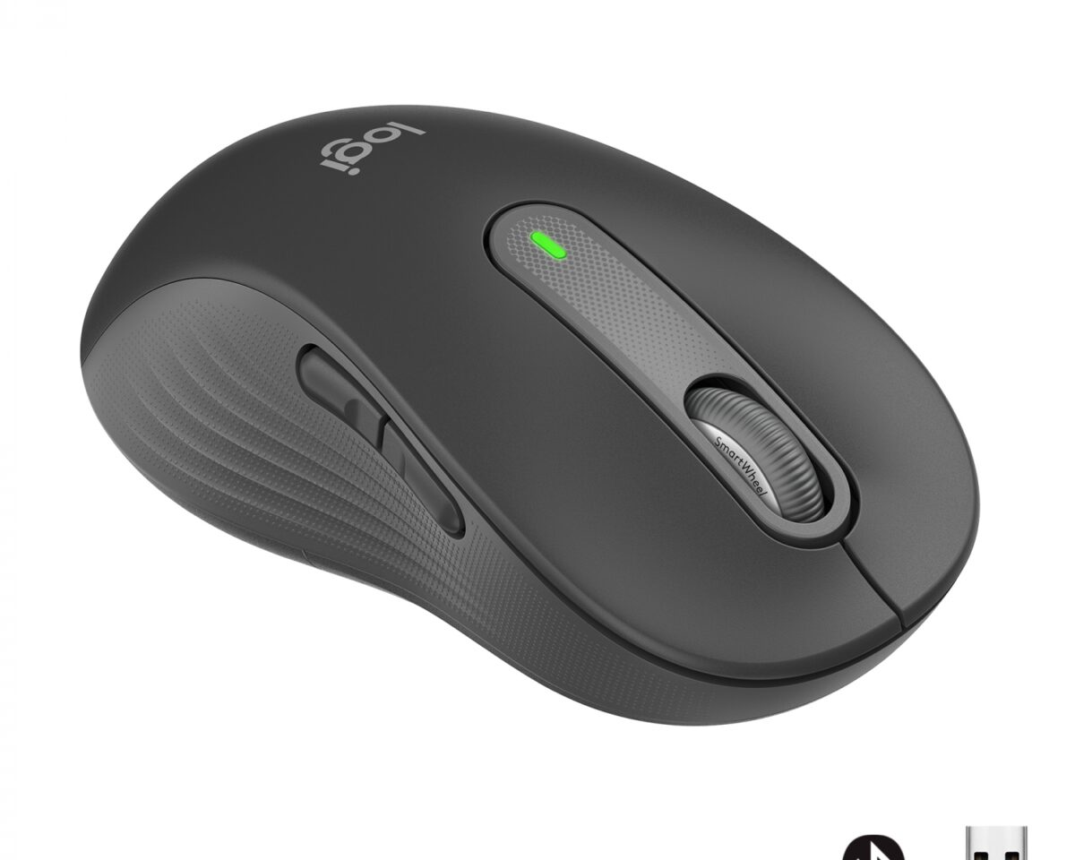 Alternative view of Ratón LOGITECH M650 RF BT Grafito (910-006239)