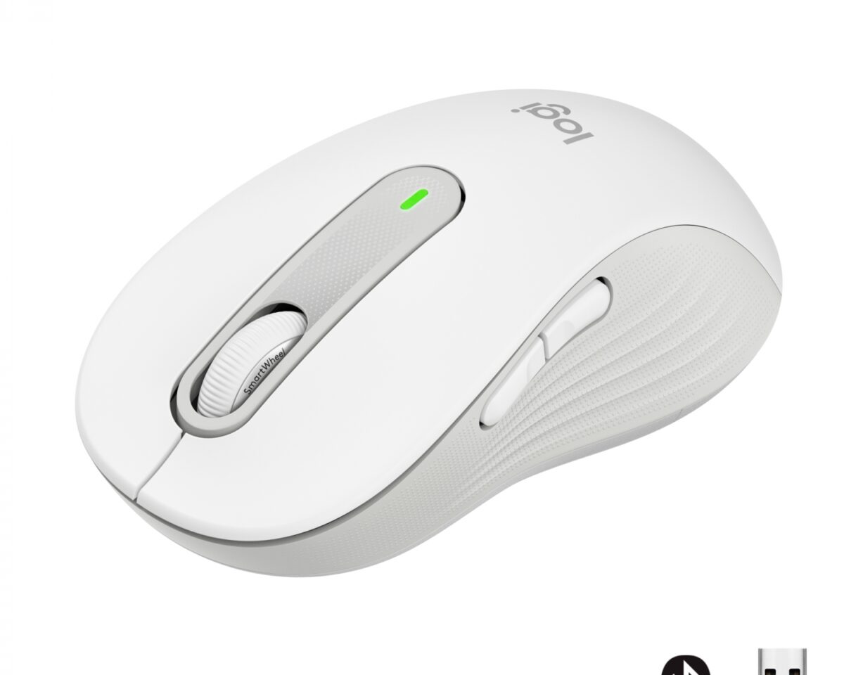 Alternative view of Ratón LOGITECH M650 L Óptico RF/BT Blanco (910-006238)