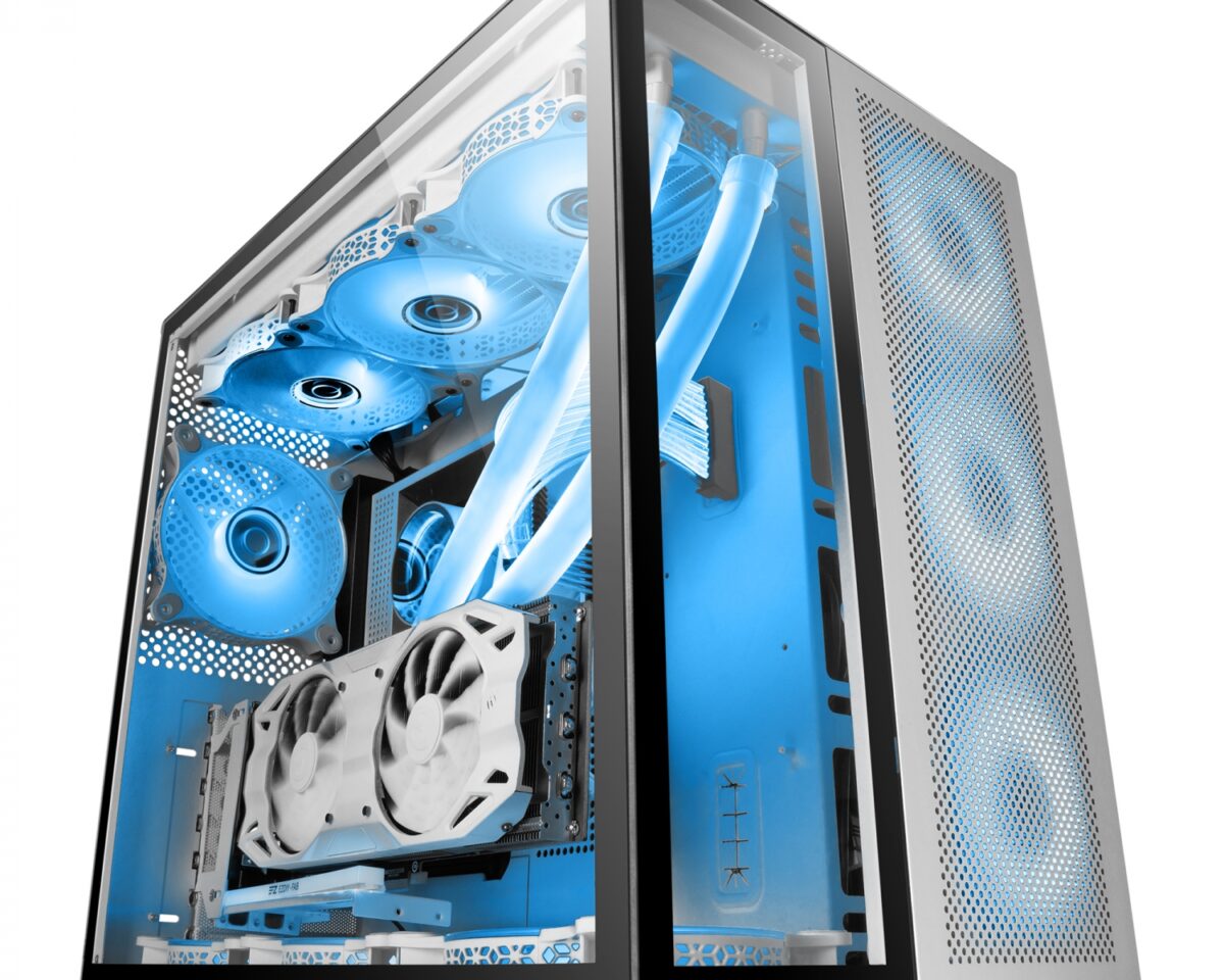 Alternative view of Caja Mars Gaming Custom XXL ATX mATX Negra (MCNOVA)