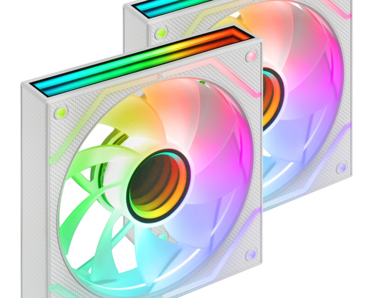 Alternative view of Ventilador Mars Gaming ARGB Kit 2 Blanco (MF3DPROX2RW)