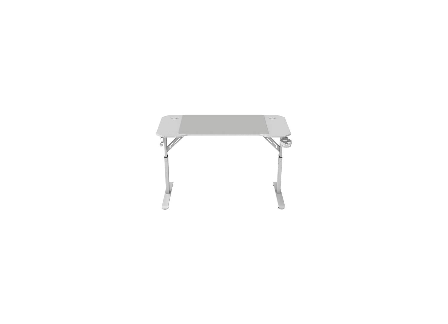 Mesa Mars Gaming 120x60cm Máx 100Kg Blanca(MGDERGO120W) - Imagen 3