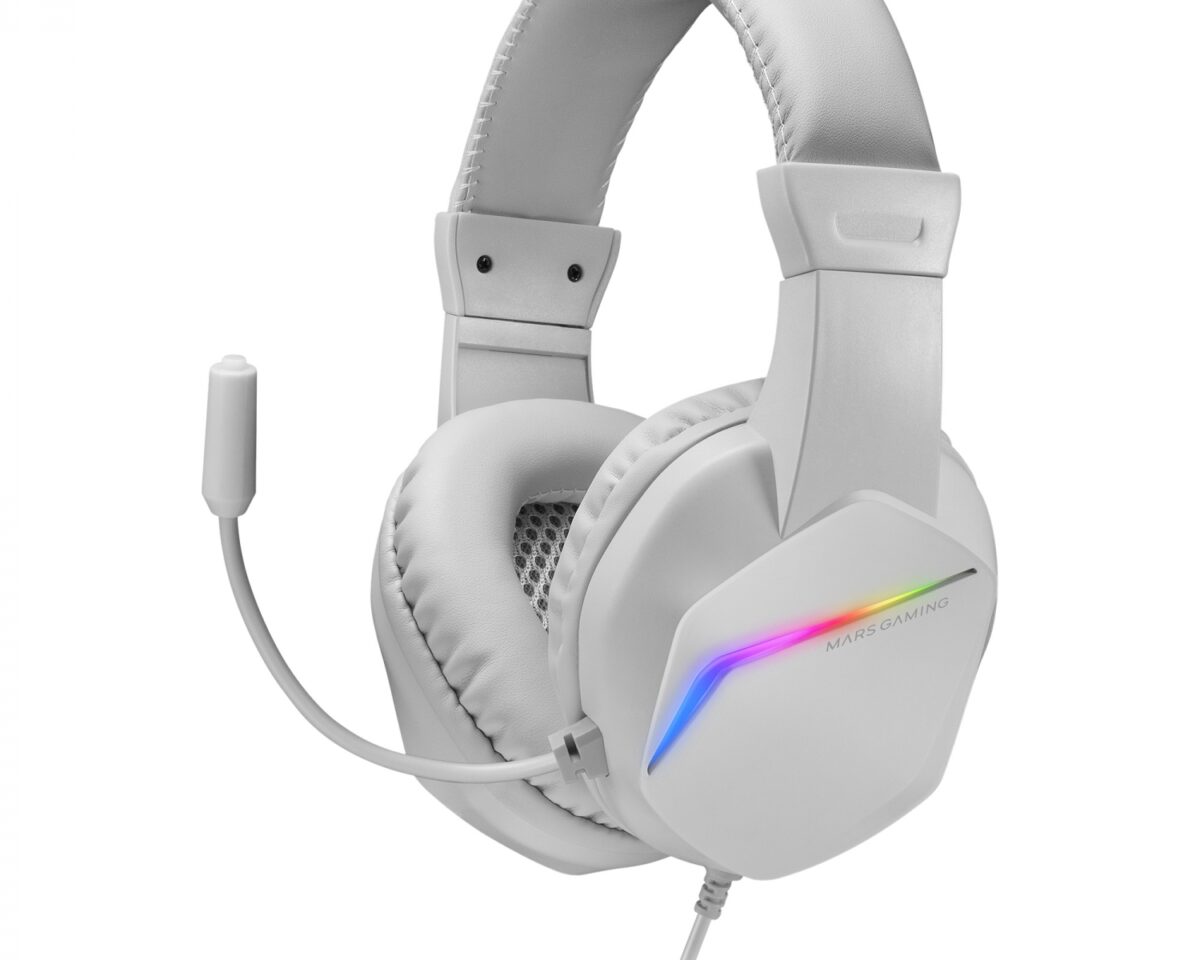 Alternative view of Auric+Micro Mars Gaming FRGB 3.5mm Blancos (MH122W)