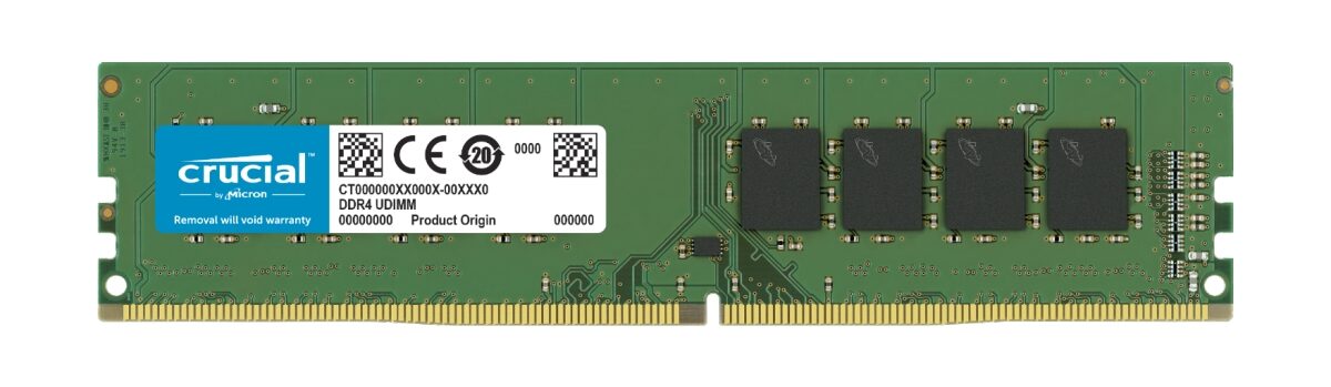 Alternative view of Módulo CRUCIAL DDR4 16Gb 3200MHz (CT16G4DFRA32A)