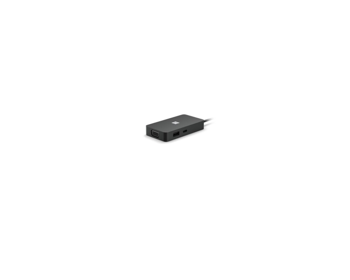 Alternative view of Hub Microsoft Travel USB-A/C VGA HDMI RJ45 (1E4-00003)
