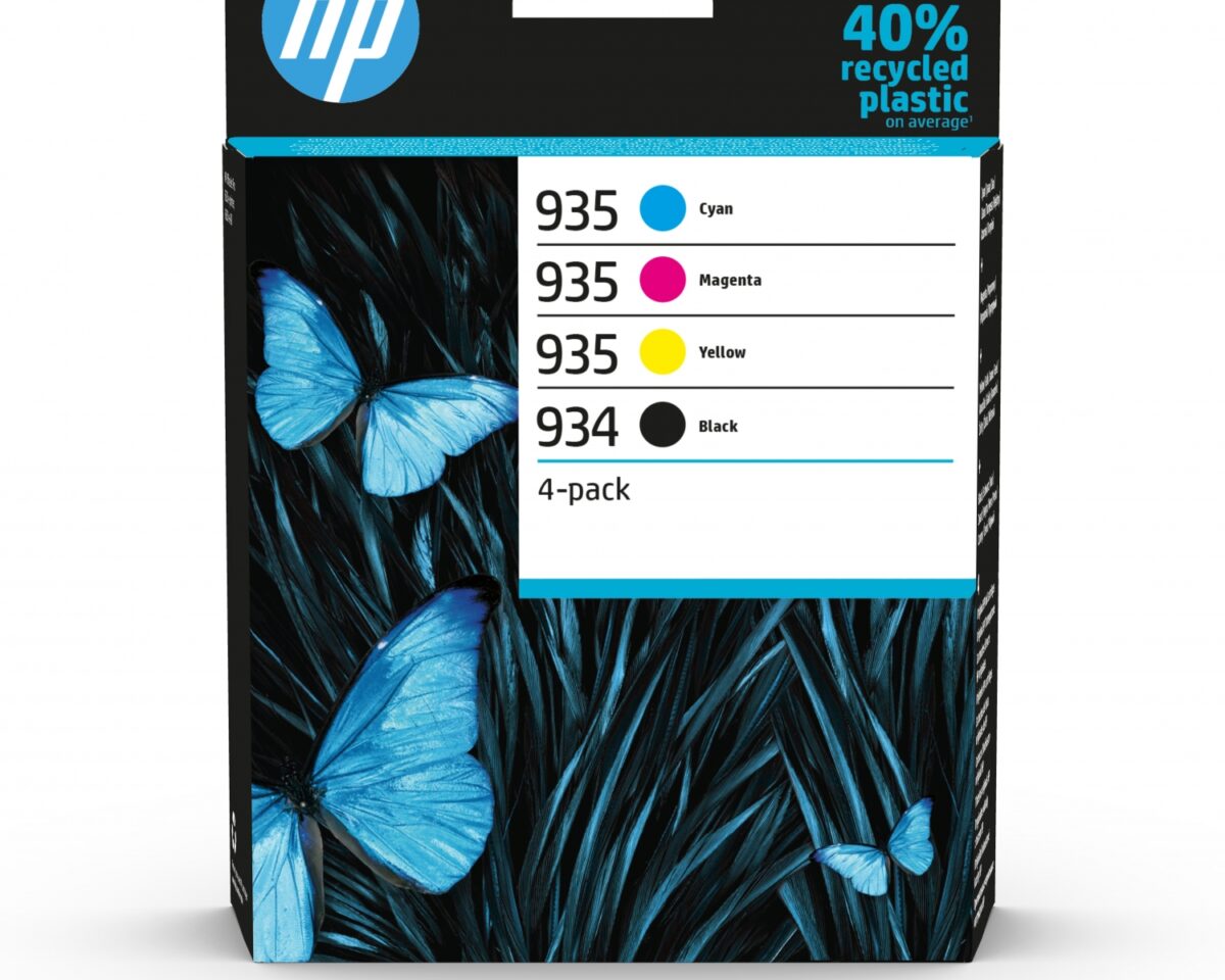 Alternative view of Tinta HP 934/935 Pack Negro/Color 10ml/4.5ml (6ZC72AE)