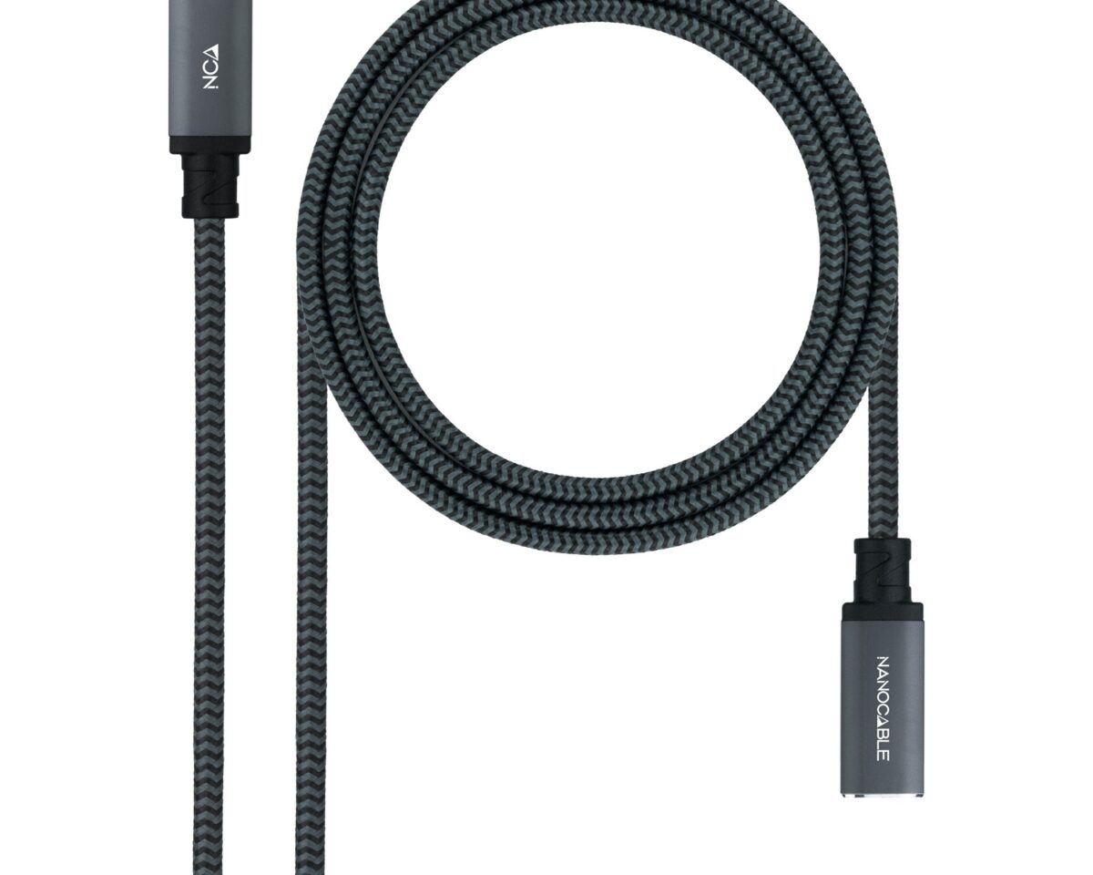Alternative view of Nanocable USB-C 3.2 M/H 1.5m (10.01.4501-L150-COMB)