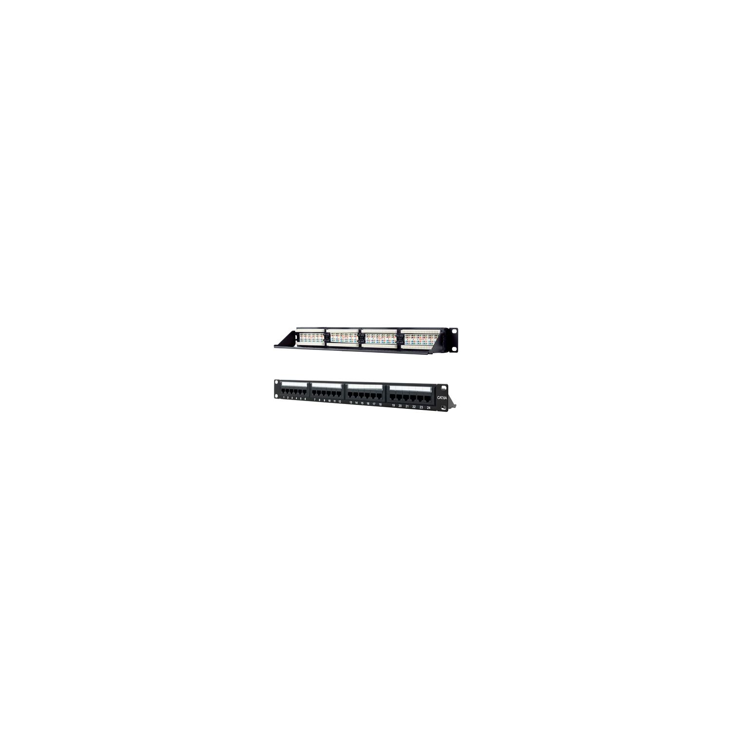 Patch Panel Nanocable 24p Cat.6A 19 1u (10.21.4124) - Imagen 3