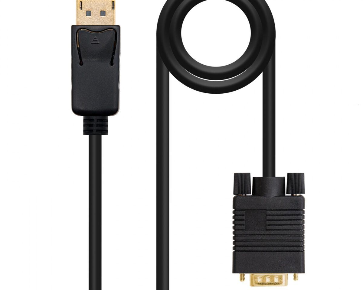 Alternative view of Nanocable DP/M a VGA/M 1m Negro (10.15.4401)